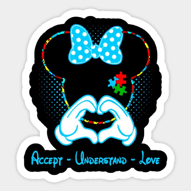 Accept - understand - love Sticker by irieana cabanbrbe